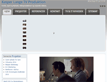 Tablet Screenshot of kasperlange.dk